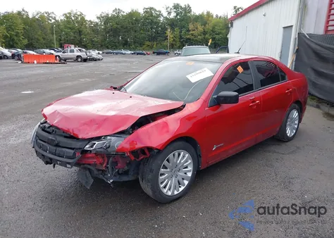 2012 Ford Fusion Hybrid z USA, uszkodzony, nr VIN 3FADP0L35CR167886